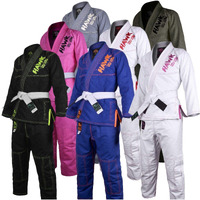 Brazilian Jiu Jitsu, Kids Jiu Jitsu Gi Children Bjj Gi Grappling Kimonos Lightweight With Free White Belt (K4, Gray)