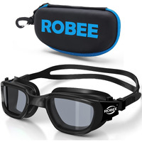 Robee Swim Goggles, Polarized Swimming Goggles For Adult Men Women No Leaking Anti-Fog