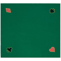 Trademark Games 40X40 Green Playing Felt