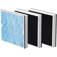 Alorair 3 Pack 2-In-1 /Hepa/Activated Carbon Filter Replacement Set For Pureairo Hepa Pro/Max Air Scrubber(Available For 770, 870, 970)