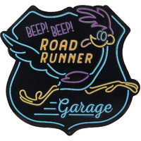 Looney Tunes Road Runner Garage Embossed Metal Sign - Vintage Road Runner Sign For Garage Or Man Cave