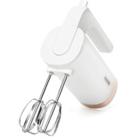 Tumidy Cordless Hand Mixer, 3 Speed Rechargeable Hand Mixers Electric, Type-C Charging Cable Dual-Head Whisk For Whipping Mixing Egg, Cake Dough, Mashed Potatoes And More