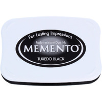 Tsukineko Memento Dye Ink Pad-Tuxedo, 7 X 2 Cm