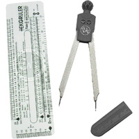 Scrubsmart Ekg Caliper And Ekg Ruler Combination Set