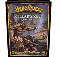 Avalon Hill Heroquest Kellar's Keep Expansion, Dungeon Crawler Board Game For Ages 14 And Up 2-5 Players Requires Heroquest Game System To Play