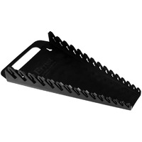 Ernst Manufacturing Gripper Wrench Organizer, 15 Tool, Black