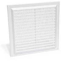 Vent Systems 8'' X 8" Inch White Air Vent Cover Plastic Air Return Grill Hvac Vent Cover For Home Improvement Vent Duct Cover 200X200Mm