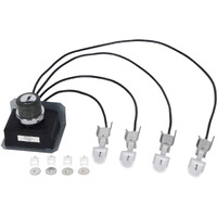 Gassaf Igniter Kit Replacement For Weber 7629 Genesis E310 E320 E330 Ep310 Ep320 S310 S330 Series Grills (2011- Newer) (Front Mounted Control Panel) (4 Outlet)