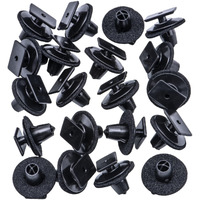 Rexka 20Pcs Rocker Panel Moulding Retainer Clip For Nissan Infiniti 76882-Eg01A 370Z Altima Juke M35 M45