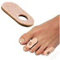 Dr. Jills Corn Protector, 100 1/8" Felt Corn Pads (100 Per Pack)