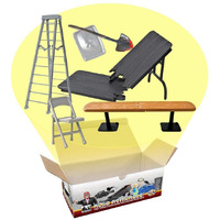 Figures Toy Company Ultimate 6 Piece Accessory Pack For Wrestling Action Figures