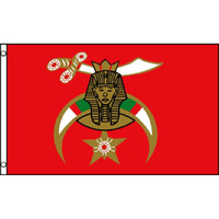 Shriner Flag 3X5Ft Poly
