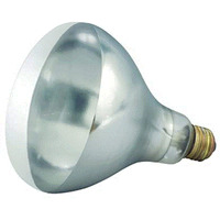Winco - Bulb For Heat Lamp, Replacement Bulb For Ehl-2, Ehl-Bw, Clear, 250W