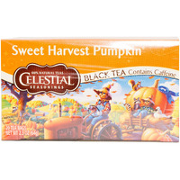 Celestial Seasonings Holiday Pumpkin Pie Black Tea, 20 Count (Pack Of 6)