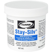 Harris Sswf1 Stay Silv Brazing Flux, 1 Lb. Jar, White