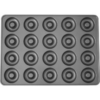 Wilton Perfect Results Non-Stick Donut Pan , 20-Cavity Donut Baking Pan, Steel