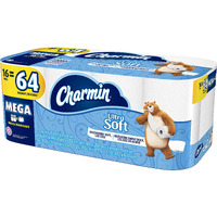 Charmin Ultra Soft Toilet Paper 16 Mega Rolls, 16Count (Pack Of 16)