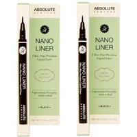 (Pack Of 2) Absolute New York Liquid Liner Nano With Eyebrow Shaver