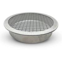 Rain Barrel Screen: 6 Inch Aluminum Installs In Minutes - Keep Mosquitos And Debris Out Of Your Rain Barrel - Rain Barrel Diverter Kit - Rainwater Collection System - Rain Barrels - Rain Barrel Kit