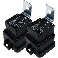 Song Chuan 896H-1Ch-D1Sw-R1, 12Vdc, 50A 12Vdc Automotive Relay, 12V Form 1C, Dust Cover Type, Skirted Cover Cover, Weather Proof Version (Pack Of 2)