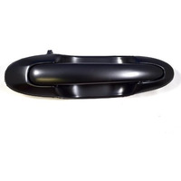 Pt Auto Warehouse Ma-3801S-Rl - Outside Exterior Outer Sliding Door Handle, Smooth Black - Driver Side Rear
