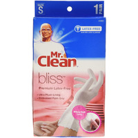 Mr. Clean Bliss Premium Latex-Free Gloves, Small, 4 Pair (Pack Of 1)