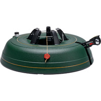 Krinner - Tree Genie Xxl Deluxe - Single Cable Operation, Water Level Indicator, Foot Press Easy Setup, Up To 12 Feet Live Trees - Christmas Tree Stand, Green