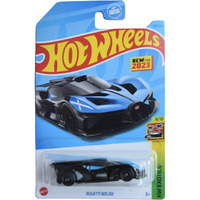 Hot Wheels Bugatti Bolide, Hw Exotics 6/10 [Black/Blue] 213/250