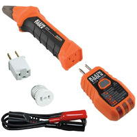Klein Tools 80016 Circuit Breaker Finder Tool Kit With Accessories, 2-Piece Set, Includes Cat. No. Et310 And Cat. No. 69411