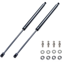 18.5" 40Lbs/178N Universal Gas Spring Shock Struts Lift Supports For Lid Stay Prop Replacement For Camper Shell Shocks, Canopy, Tool Box, Truck