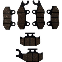 Factory Spec, Kit-7423424460, Front & Rear Brake Pads For Yamaha Rhino 660, Rhino 450 & 2006-2012 Raptor 700