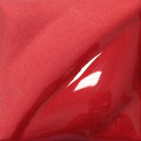 Amaco Velvet Underglaze - 2 Oz - V-387 Bright Red