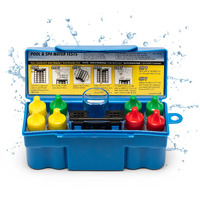 Taylor K-1004 Dpd, 6-In-1 Pool Test Kit For For Free & Total Chlorine, Bromine, Ph, Acid Demand, Total Alkalinity, 100+ Tests, Quick & Easy For Pools & Spas | Made In The Usa