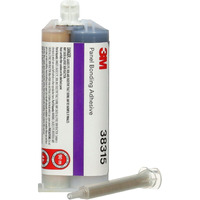 3M Panel Bonding Adhesive, 38315, 50 Ml Cartridge,Red, 37.5 Milliliter