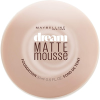 Maybelline New York Dream Matte Mousse Foundation, Creamy Natural, 0.64 Oz.