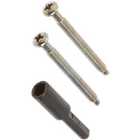 Kwikset Corporation 22047 Lpp 515 Thk Dr Thick Door Pack In Satin Nickel