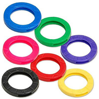 Lucky Line Key Identifiers, Medium, 200 Per Box, Assorted Colors (16700)