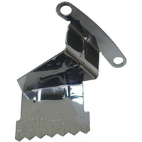 Compatible/Replacement For Chevy Small Block 283-305-327-350-400 Steel Timing Tab - Chrome