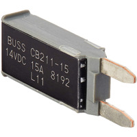 Bussmann Cb211-15 Type I Atm Footprint Automotive Circuit Breaker (15 Amp), 1 Pack