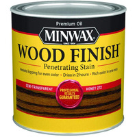 1/2 Pt Minwax 272 Honey Wood Finish Wood Finish