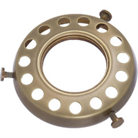 B&P Lamp 2 1/4" Fitter, Brass Screw-On, Uno-Type Shade Holder