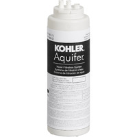 Kohler 77687-Na Aquifer Single Replacement Filter Cartridge, 1 Count (Pack Of 1)