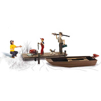 Woodland Scenics Family Fishing Ho Scale