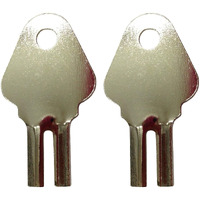 Baywest 1200 Toilet Paper Dispenser Key 2 Pack