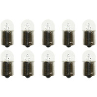 Cec Industries #5637 Bulbs, 24 V, 10 W, Ba15S Base, T-6 Shape (Box Of 10)