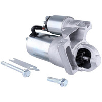 Rareelectrical New Chevy Mini Starter Compatible With 283 327 350 396 454 Compatible With 153 Tooth Flywheel 10461445 Straight Mount