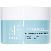 E.L.F. Skin Holy Hydration! Nourishing Night Cream, Ultra-Hydrating Moisturizer, Infused With Shea Butter, Soothes Skin, 1.76 Oz (Packaging May Vary)