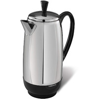 Farberware Fcp412 1000 Watt 12-Cup Percolator, Stainless Steel