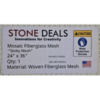 Stone Deals Mosaic Sticky Mesh For Back Mounted Mosaic Tile 24" X 36"