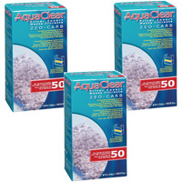 (3 Pack) Aquaclear 50 Zeo Carb Replacement Filters